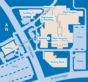 Map of Medical Center of Plano